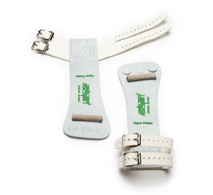 
                  
                    Load image into Gallery viewer, Reisport® Men&amp;#39;s Hyper Protec High Bar Grips up and down view on white background
                  
                